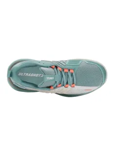 Kswiss Ultrashot 3 Blanco Verde Mujer | Ofertas de pádel 2
